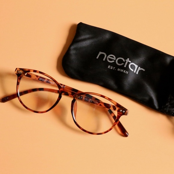 Nectar Blue Light Blocking Glasses - Brown Tortoise - Picture 1 of 8